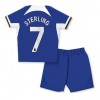 Chelsea Raheem Sterling #7 Heimtrikot 2023-24 Kurzarm (+ kurze hosen)